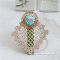 MYLOVE handmade bobby pin flower jeweled barrette MLFJ129